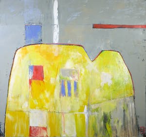 Philip Vencken - Olieverf op doek, Abstract land (Groot) kopen? Bied vanaf 100!