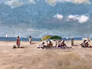 Cor Schaap - Spelen op strand. kopen? Bied vanaf 50!