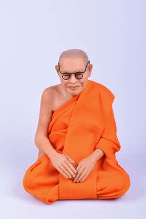 Wassenbeeld van een Monnik - Thailand - eind 20e eeuw verkocht voor € 95!