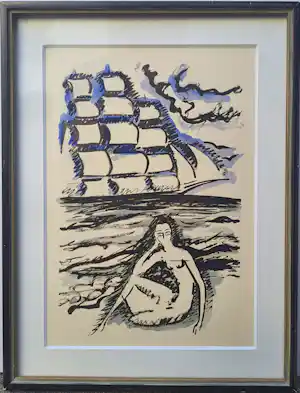 Kees van Dongen - Bij het zeiljacht verkauft für € 110!