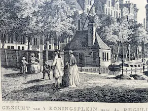 Pieter Fouquet - Gezicht van de Reguliers of Munts - Tooren van de Cingel te zien kopen? Bied vanaf 40!