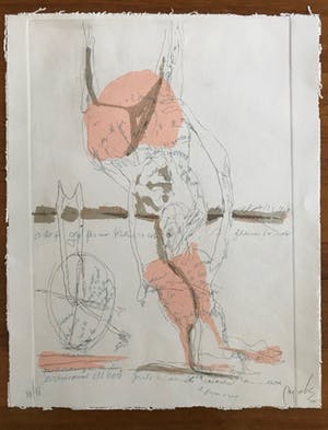 Carlos Mendez - Box met 3 mooie gesigneerde kleurenetsen - 1994 - kleine oplage 16/45 kopen? Bied vanaf 125!