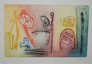 Ad Arma - ets - oplage 35 - ingelijst - incl catalogus kopen? Bied vanaf 60!