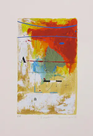 Piotr Konkel - Lot van 2 zeefdrukken, B leaf & The hearts kopen? Bied vanaf 50!