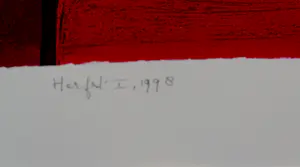 Ton Schulten - Ingelijste kleurenzeefdruk: ''Herfst I" - 1998 kopen? Bied vanaf 595!