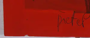 Pieter Vermeulen - Gemengde techniek op papier - op doek, Volgeladen kopen? Bied vanaf 100!