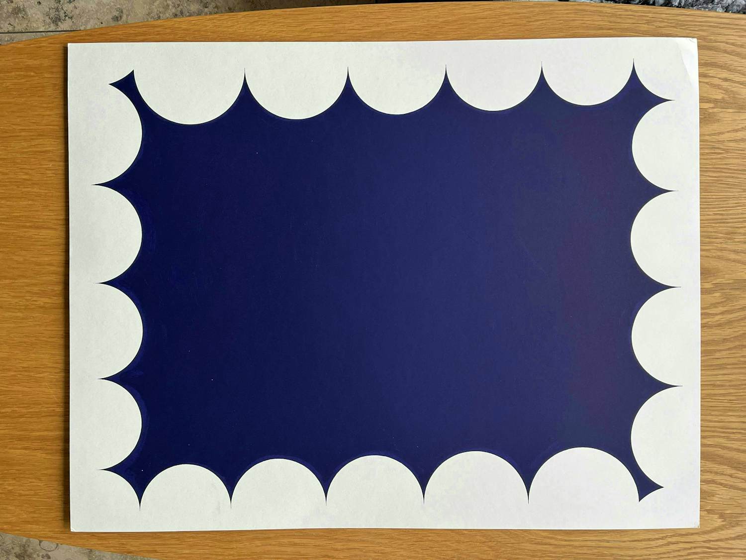 Johan van Oord - Abstract werk - 1993 - Gesigneerd kopen? Bied vanaf 45!