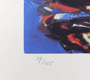 Theo Wolvecamp - Les Quatre Saisons, zeefdruk kopen? Bied vanaf 225!