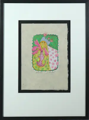 Sabine Tuchel - Serie van 4 zeefdrukken op geschept papier, Within my memory - Ingelijst kopen? Bied vanaf 100!