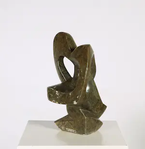 Edmore Sango - Stenen sculptuur, Zonder titel kopen? Bied vanaf 1!