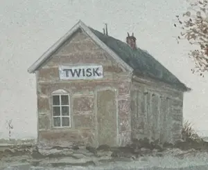 Mart Kempers - Handgesigneerde aquarel | Twisk | 1982 kopen? Bied vanaf 100!