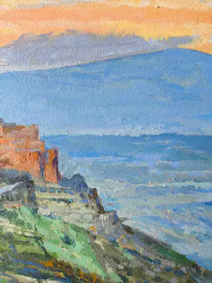 Dmitri Kostylov - Schemering in Civita di Bagnoregio kopen? Bied vanaf 300!