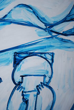 Rob van Trier - Scene aan het strand - olieverf uit 2004 kopen? Bied vanaf 1!