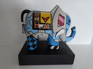 Romero Britto - Romero Britto 'Great India 2' sculpture kopen? Bied vanaf 145!