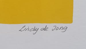 Lindy de Jong - Vis - Ingelijst kopen? Bied vanaf 25!