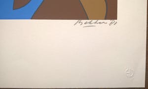 Jules Bekker - gesigneerde zeefdruk kopen? Bied vanaf 45!