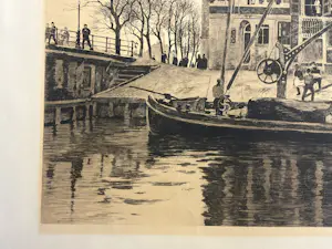 Willem Witsen - West-Indisch Huis - mooie en originele ets kopen? Bied vanaf 200!