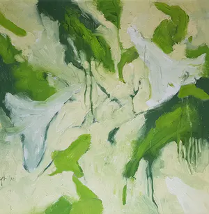 Henny van der Vegt - Acryl op doek, gesigneerd en '92 kopen? Bied vanaf 275!