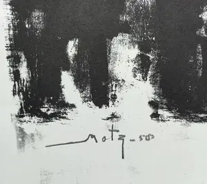 Wim Motz - De muur, litho kopen? Bied vanaf 35!