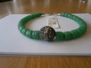 Lágo B - Halsketting glas en zilver kopen? Bied vanaf 150!