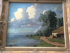 Piet Rackwitsz - Schilderij landschap Piet Rackwitsz kopen? Bied vanaf 100!