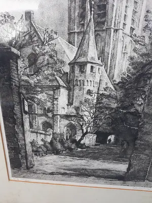 Willem Gerard Hofker - Kerk te Gouda kopen? Bied vanaf 55!