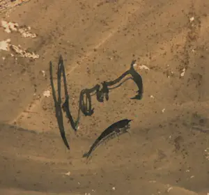 Aart Roos - Gemengde techniek op papier, Vrouwfiguur - Ingelijst kopen? Bied vanaf 100!