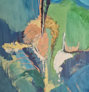 Miriam Slaats - Gemengde techniek op papier: 'Zonder Titel' (1988). kopen? Bied vanaf 95!