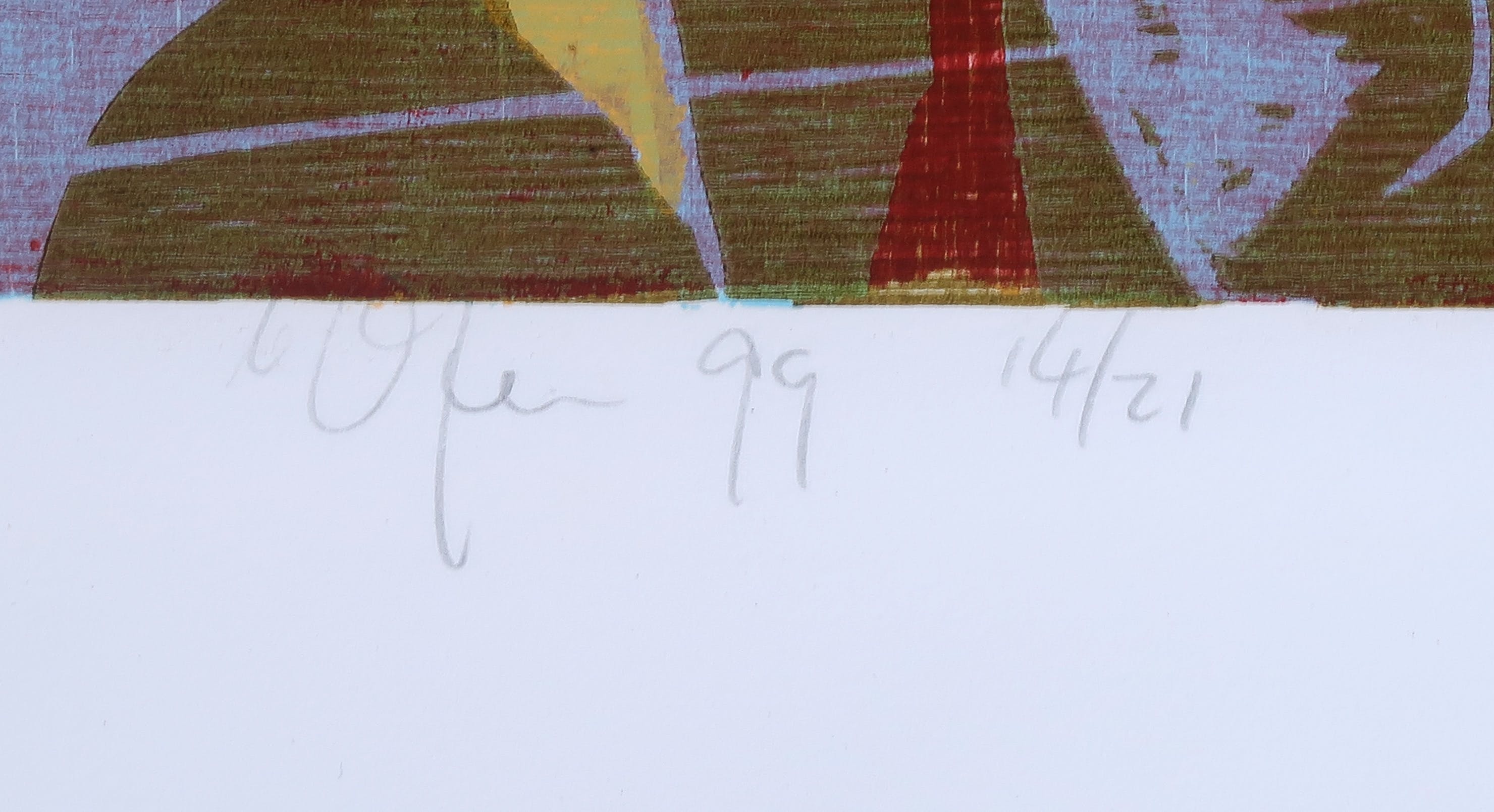 Vincent van Ojen - Houtsnede, Zonder titel  kopen? Bied vanaf 40!