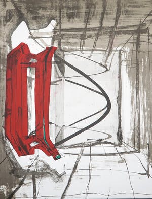 Eva Durlacher - Litho, Het podium is weer open kopen? Bied vanaf 1!