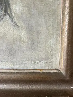 Jan Uriot - landschap met bomen kopen? Bied vanaf 350!