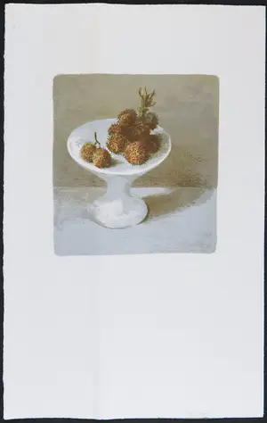 Mart Kempers - Lot van twee litho's, Granaatappels & Kastanjes kopen? Bied vanaf 1!