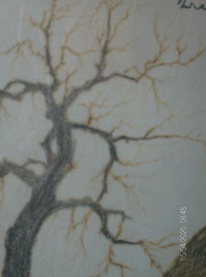 Dirk Baksteen - "Hoeve" pastel kleurpotlood origineel kopen? Bied vanaf 145!