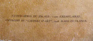 Pablo Picasso - PORTRAIT 1942 . CARNET DESSINS 1948 kopen? Bied vanaf 300!