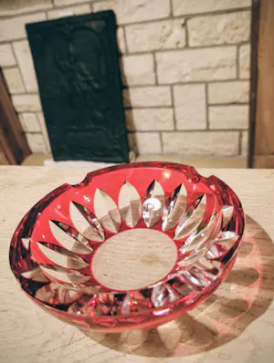 Val-Saint-Lambert - Kristallen asbak kopen? Bied vanaf 20!