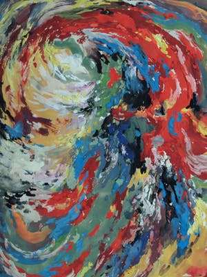 Klaas Pijlman - 2 Gouaches, “Vogels” en “Storm” – 1961 kopen? Bied vanaf 1!