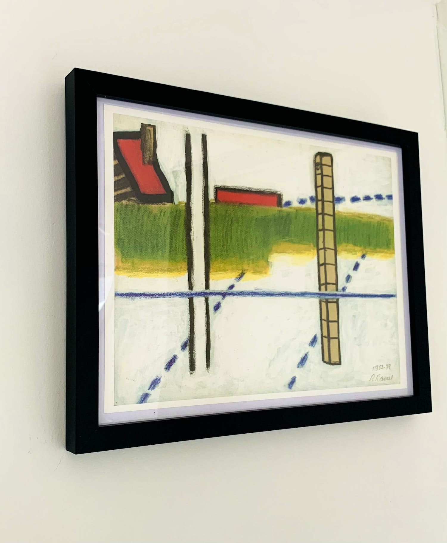 Roger Raveel - Onbekend verkocht voor € 85!