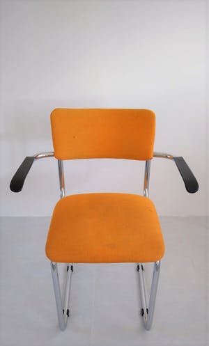 Gispen - De bekende buisframestoel van Gispen model 207. Geschatte periode jaren 60. kopen? Bied vanaf 45!