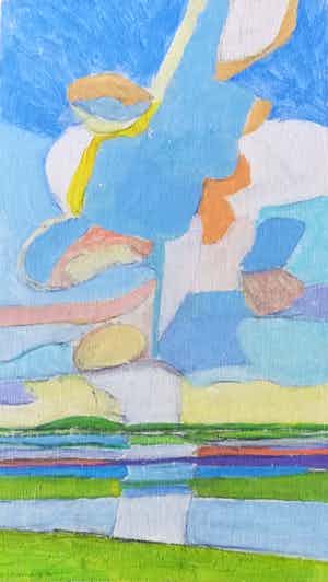 Paul Overhaus - Achter de dijk verkocht voor € 80!