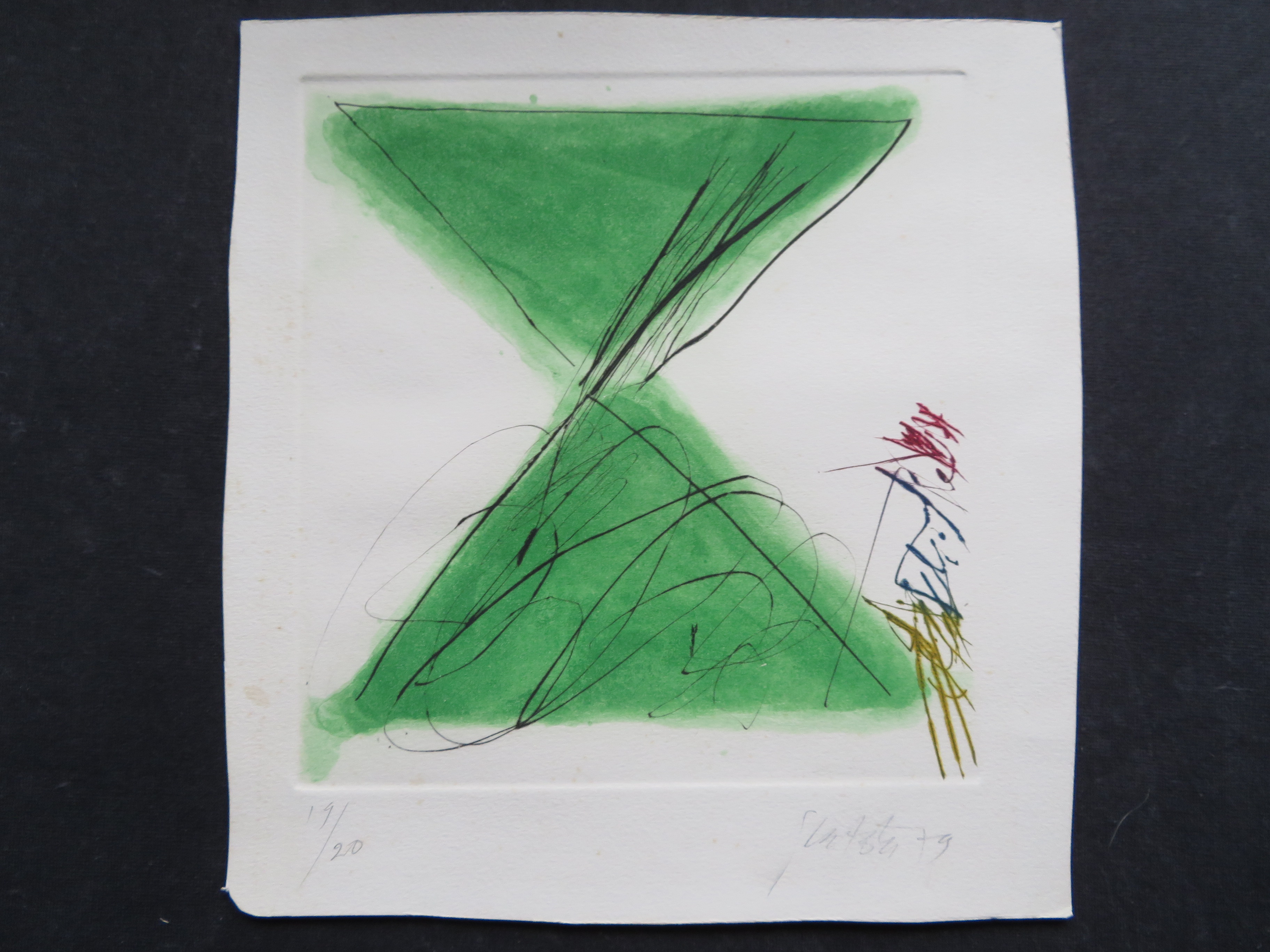 Ger Lataster - Zonder titel verkocht voor € 75!