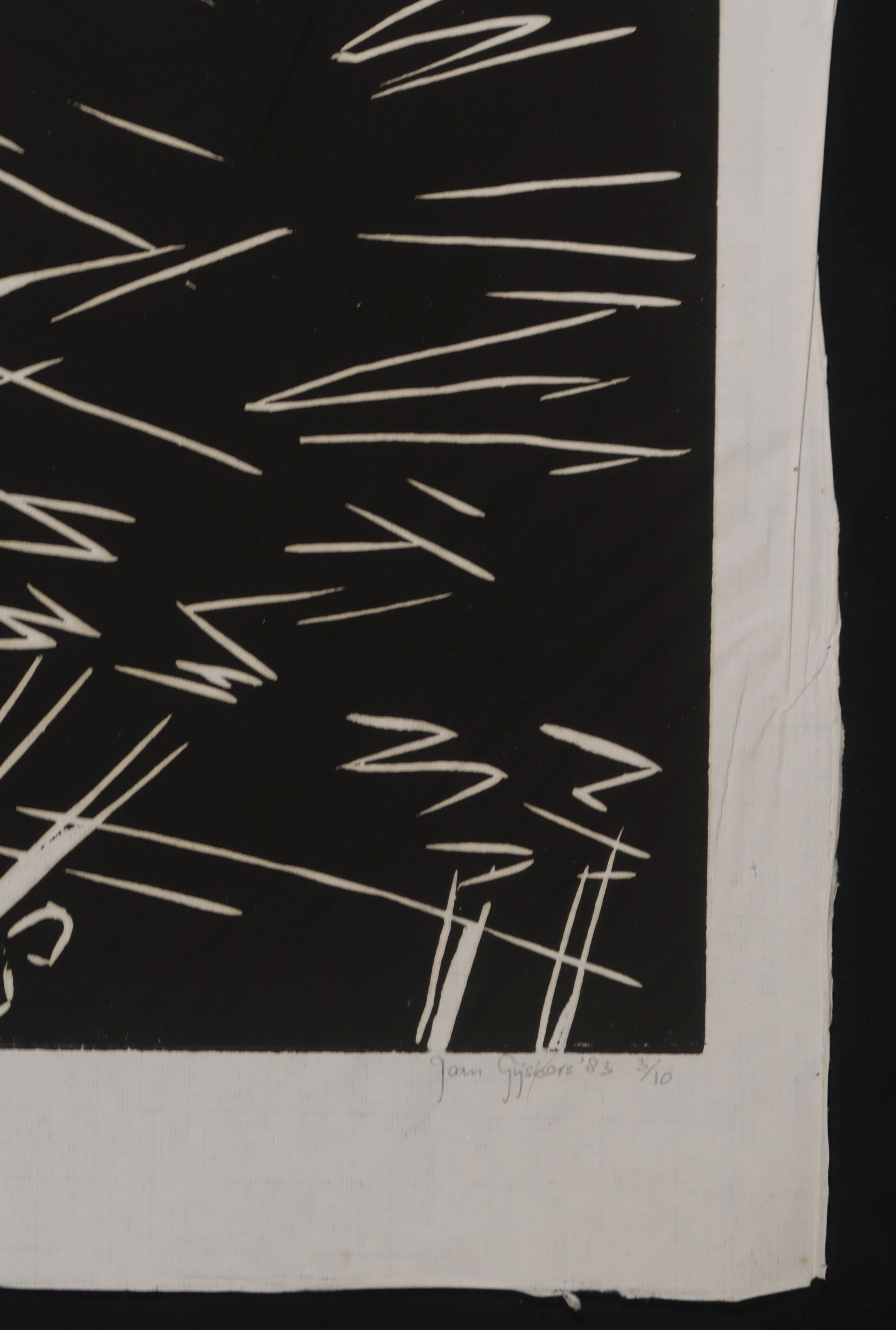 Joan Gijsbers - Lino op Japans papier, Vogels (Groot) kopen? Bied vanaf 1!