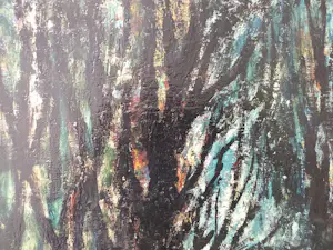 Toon Koster - Expressionistisch boszicht kopen? Bied vanaf 180!