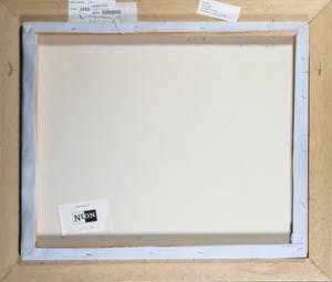 Niet of onleesbaar gesigneerd - Olieverf op doek, Zonder titel - Ingelijst kopen? Bied vanaf 1!