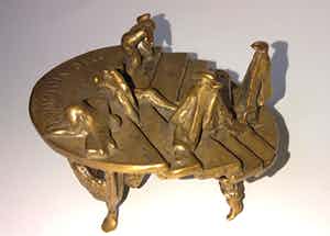 Eric Claus - Commedia dell'Arte verkocht voor € 350!