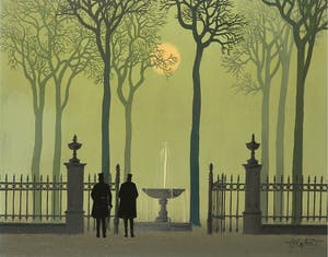 Gaston Bogaert - Olieverf op paneel, Octobre - Ingelijst kopen? Bied vanaf 3000!