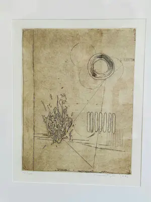 Jan Montyn - zonder titel - met lijst! ( opslag extern) kopen? Bied vanaf 120!