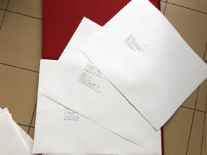 Lucebert - Buhnescreens: 7 zeefdrukken en 8 gedichten kopen? Bied vanaf 1550!