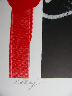 Ronald B. Kitaj - " FOR FEAR " COMPLET GRAPHICS 1969 kopen? Bied vanaf 200!