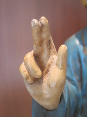 Heiligenbeeld - De jonge Jezus. kopen? Bied vanaf 40!