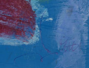 Franscz Witte - Acryl op papier, Zonder titel kopen? Bied vanaf 1!